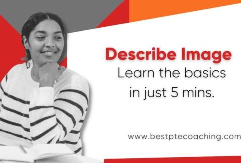 PTE Describe image learn the basics in just 5 mins