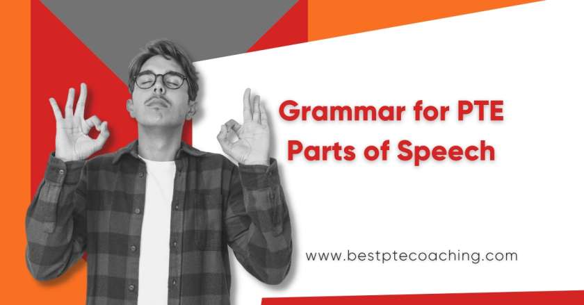 Parts of Speech in English | Grammar for PTE exam.