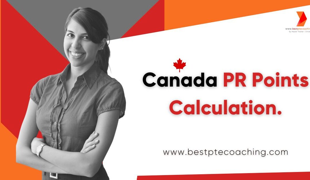 Canada PR point calculation