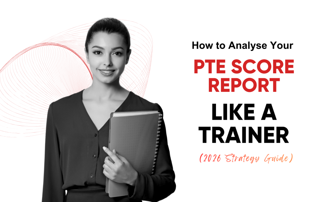 How to Analyse Your PTE Score Report Like a Trainer (2026 Strategy Guide)