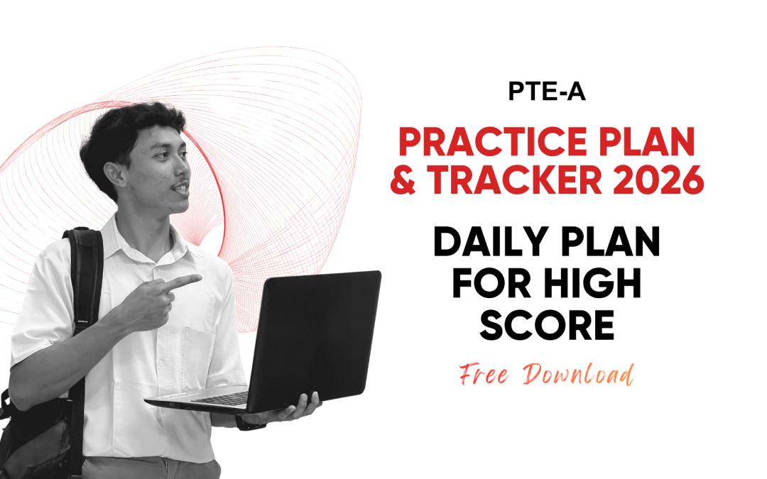 PTE Practice Plan & Tracker Free Download (2026) – Daily Plan for High Score